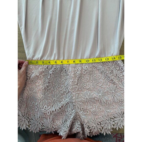 Women's Rubber Ducky Productions Mauve Romper, size medium - Picture 13 of 14